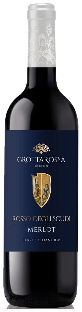 Merlot Terre Siciliane IGP Grottarossa 75cl - Buy Grottarossa Wines from GREAT WINES DIRECT wine shop