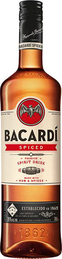Bacardi Spiced Rum Spirit 70cl NV - Buy Bacardi Wines from GREAT WINES DIRECT wine shop