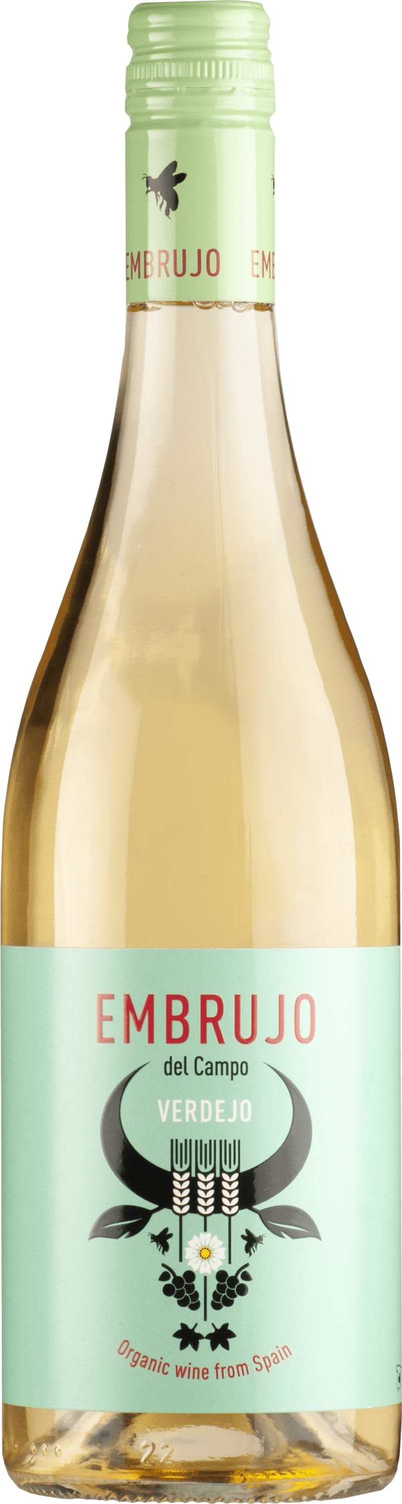 Embrujo del Campo Organic Verdejo 2022 75cl - Buy Embrujo del Campo Wines from GREAT WINES DIRECT wine shop