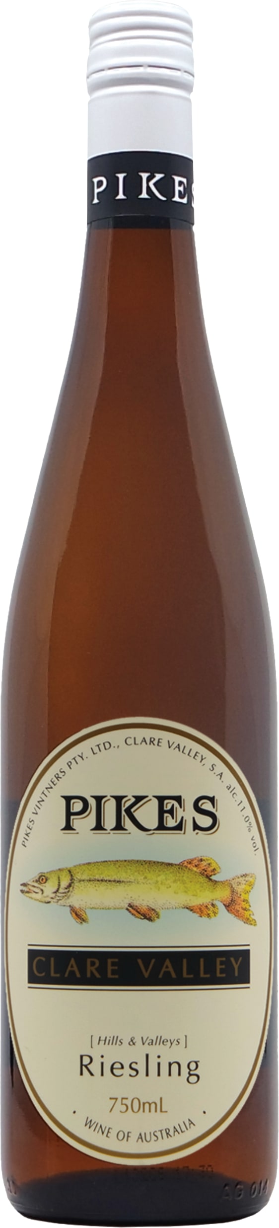 Pikes Hills and Valleys Riesling 2022 75cl - Buy Pikes Wines from GREAT WINES DIRECT wine shop