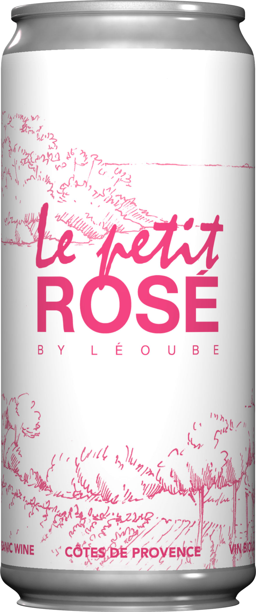 Chateau Leoube Le Petit Rose by Leoube Organic Cans 25cl NV - Buy Chateau Leoube Wines from GREAT WINES DIRECT wine shop