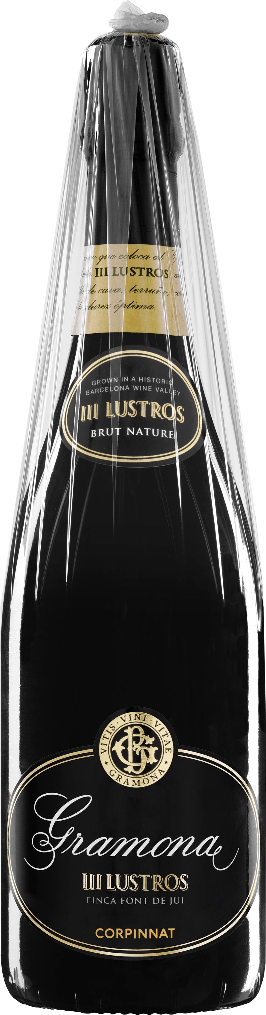 Gramona III Lustros Brut Nature Organic 2015 75cl - Buy Gramona Wines from GREAT WINES DIRECT wine shop