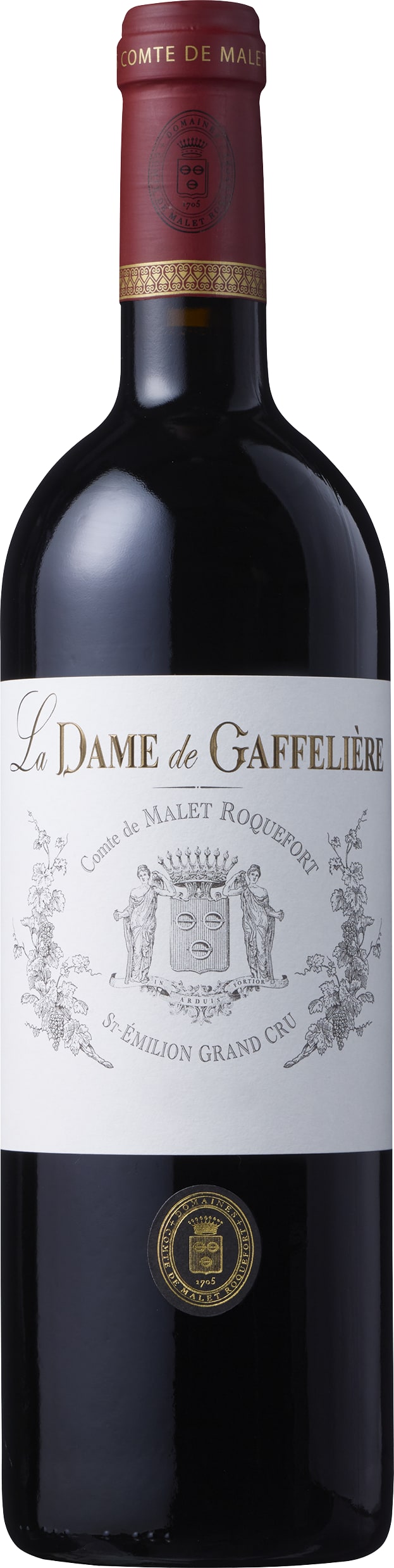 Chateau La Gaffeliere La Dame de Gaffeliere, Saint Emilion Grand Cru 2016 75cl - Buy Chateau La Gaffeliere Wines from GREAT WINES DIRECT wine shop