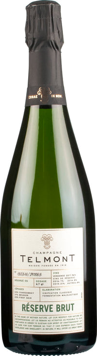 Thumbnail for Champagne Telmont Reserve Brut 75cl NV - Buy Champagne Telmont Wines from GREAT WINES DIRECT wine shop
