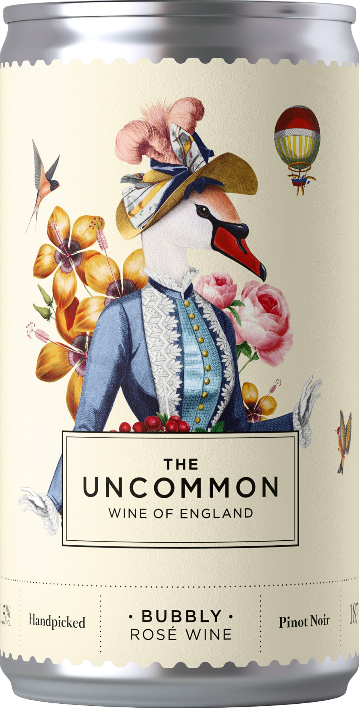 Eleanor-English Bubbly Rose Uncommon CAN 24/187 18.7cl NV - Buy The Uncommon Wines from GREAT WINES DIRECT wine shop