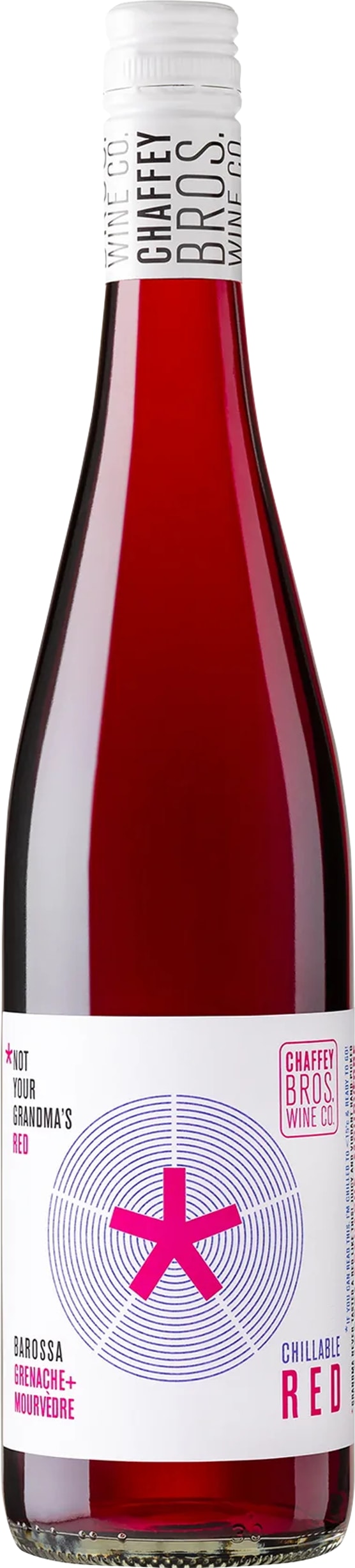 Chaffey Bros Wine Co Not Your Grandma's Chillable Red 2021 75cl - Buy Chaffey Bros Wine Co Wines from GREAT WINES DIRECT wine shop