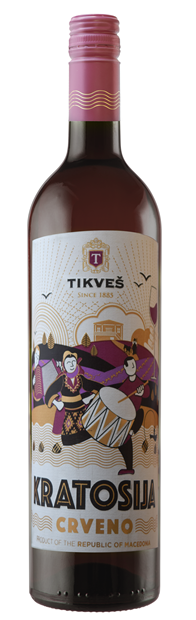 Tikveš Kratoshija 2021 75cl - Buy Tikveš Wines from GREAT WINES DIRECT wine shop