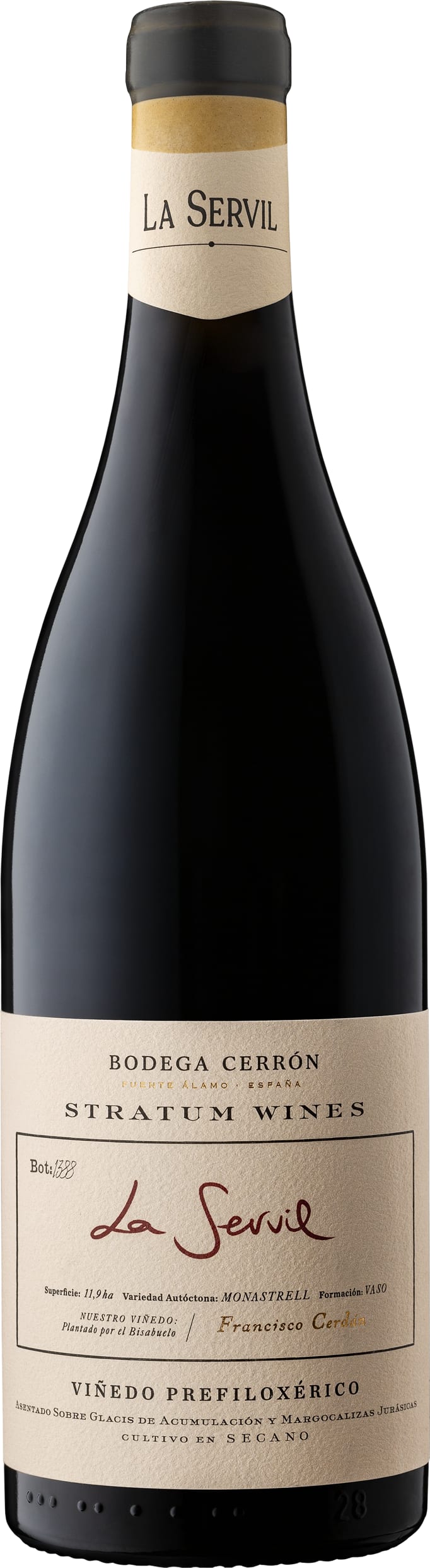 Bodega Cerron La Servil Monastrell 2021 75cl - Buy Bodega Cerron Wines from GREAT WINES DIRECT wine shop