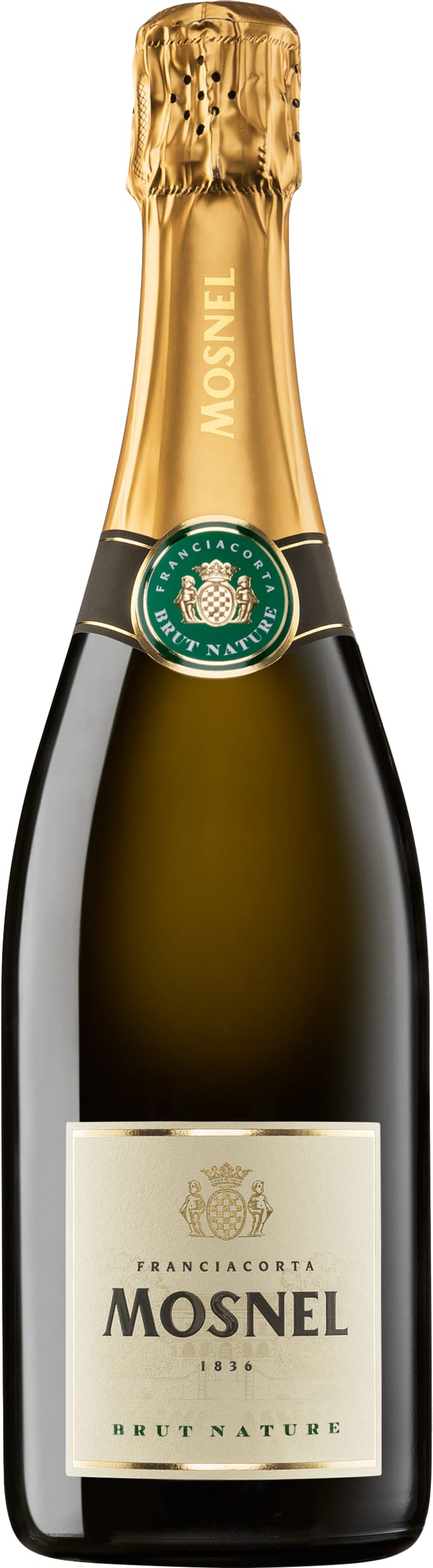 Mosnel Franciacorta Brut Nature Organic 75cl NV - Buy Mosnel Wines from GREAT WINES DIRECT wine shop