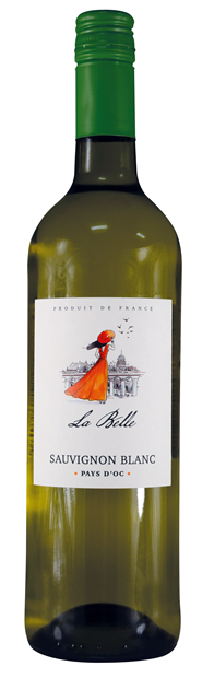 'La Belle', Pays d'Oc, Sauvignon Blanc 2020 75cl - Buy La Belle Wines from GREAT WINES DIRECT wine shop