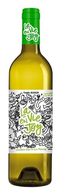 Domaine de Joÿ , 'La Vie en Joy'  Sauvignon Blanc Gros Manseng, Cotes de Gascogne 2022 75cl - Buy Domaine de Joÿ Wines from GREAT WINES DIRECT wine shop