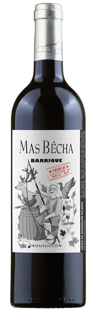 Mas Becha, 'Barrique' Rouge, Cote de Roussillon Villages 2019 75cl - Buy Mas Becha Wines from GREAT WINES DIRECT wine shop