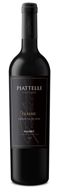 Piattelli Vineyards, Cafayate, Classic Malbec 2021 75cl - Buy Piattelli Vineyards Wines from GREAT WINES DIRECT wine shop
