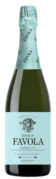Gocce di Favola, Prosecco Extra Dry, Veneto NV 75cl - Buy Favola Wines from GREAT WINES DIRECT wine shop