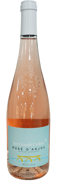 Les Grands Cedres, Rose d'Anjou 2022 75cl - Buy Les Grands Cedres Wines from GREAT WINES DIRECT wine shop