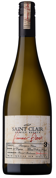 Thumbnail for Saint Clair, Pioneer Block 3 '43 Degrees', Marlborough, Sauvignon Blanc 2021 75cl - Buy Saint Clair Wines from GREAT WINES DIRECT wine shop