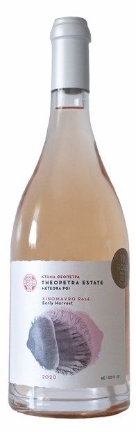 Theopetra Estate, Meteora, Xinomavro Rose 2021 75cl - Buy Theopetra Estate Wines from GREAT WINES DIRECT wine shop