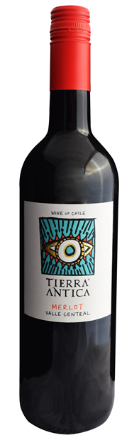 Tierra Antica, Valle Central, Merlot 2022 75cl - Buy Tierra Antica Wines from GREAT WINES DIRECT wine shop