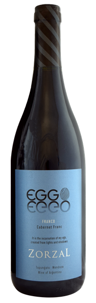 Zorzal 'Eggo Franco', Tupungato, Cabernet Franc 2022 75cl - Buy Zorzal Wines from GREAT WINES DIRECT wine shop
